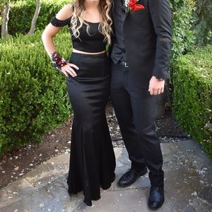 two-piece sherri hill dress!!